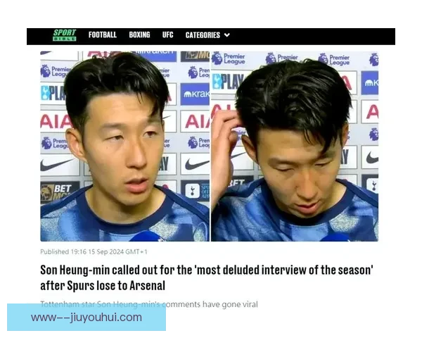 孙兴慜在北伦敦德比中完美传射助热刺战平阿森纳展现核心作用